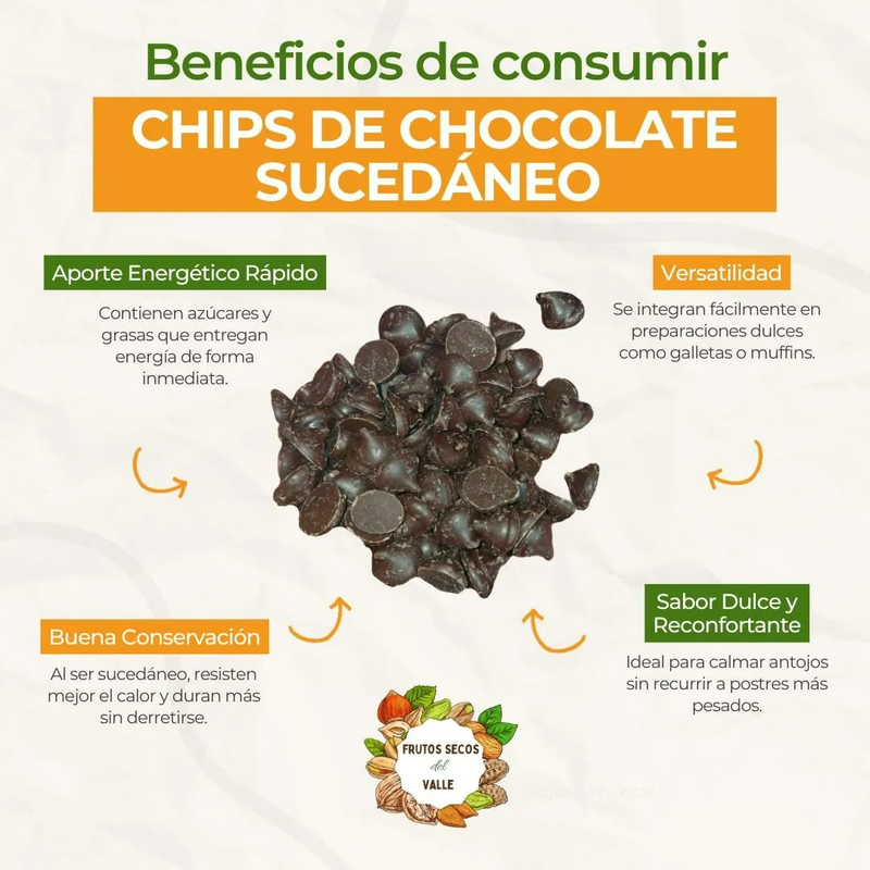 Chips sabor chocolate - Imagen 2