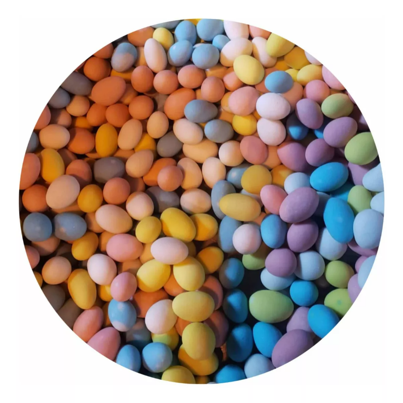 Almendra Huevito De Colores