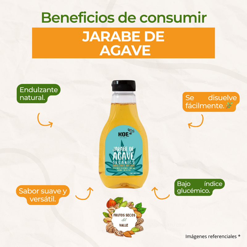 Jarabe de Agave Orgánico 330 grs. - Imagen 2