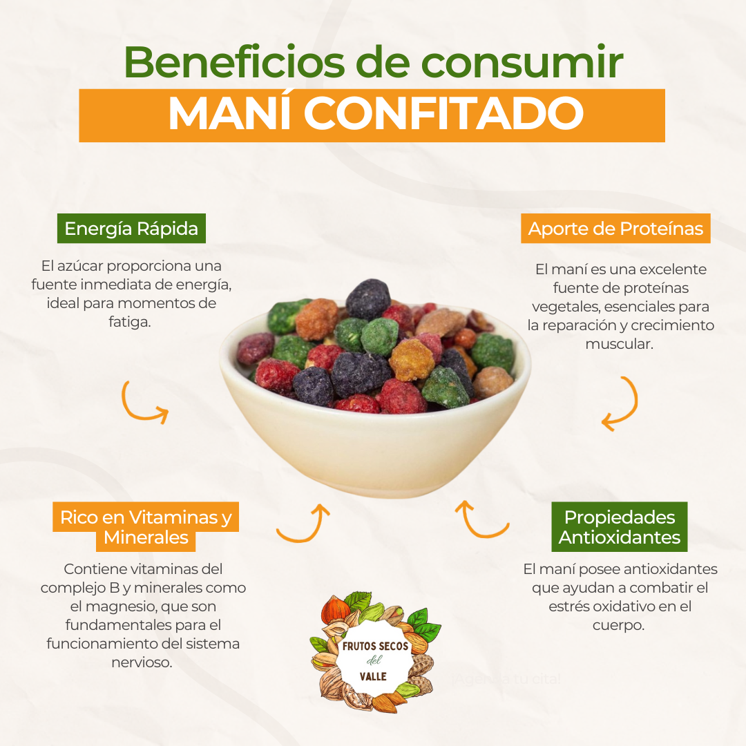 Maní Confitado Variedad Sabores - Imagen 2