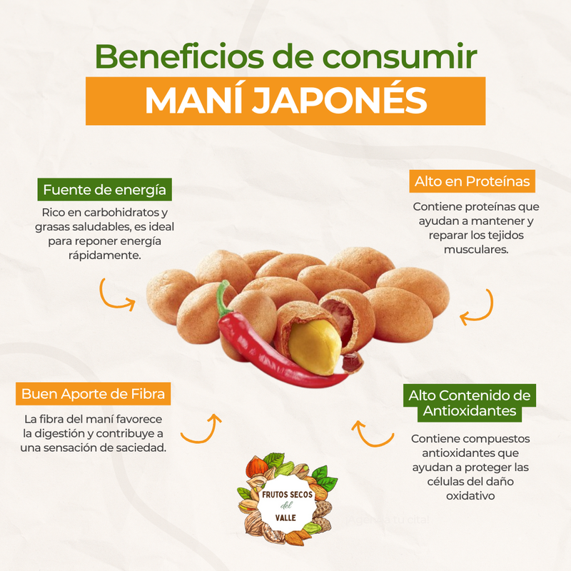 Maní Japonés Ají Suave - Imagen 2