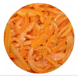 Naranja Confitada Tiras