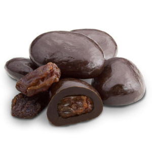 Pasas al Ron Bañadas en Chocolate