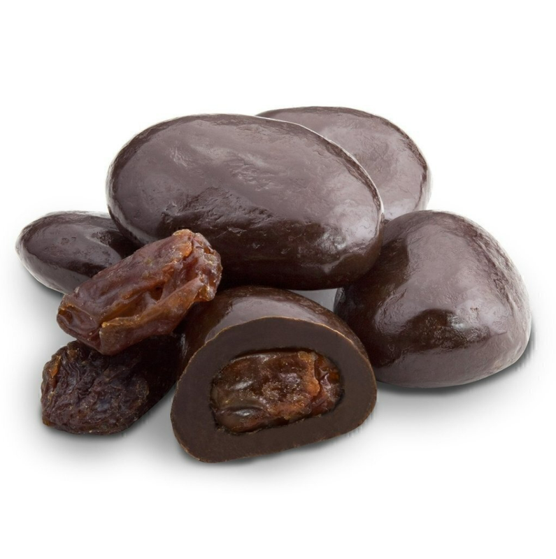 Pasas al Ron Bañadas en Chocolate