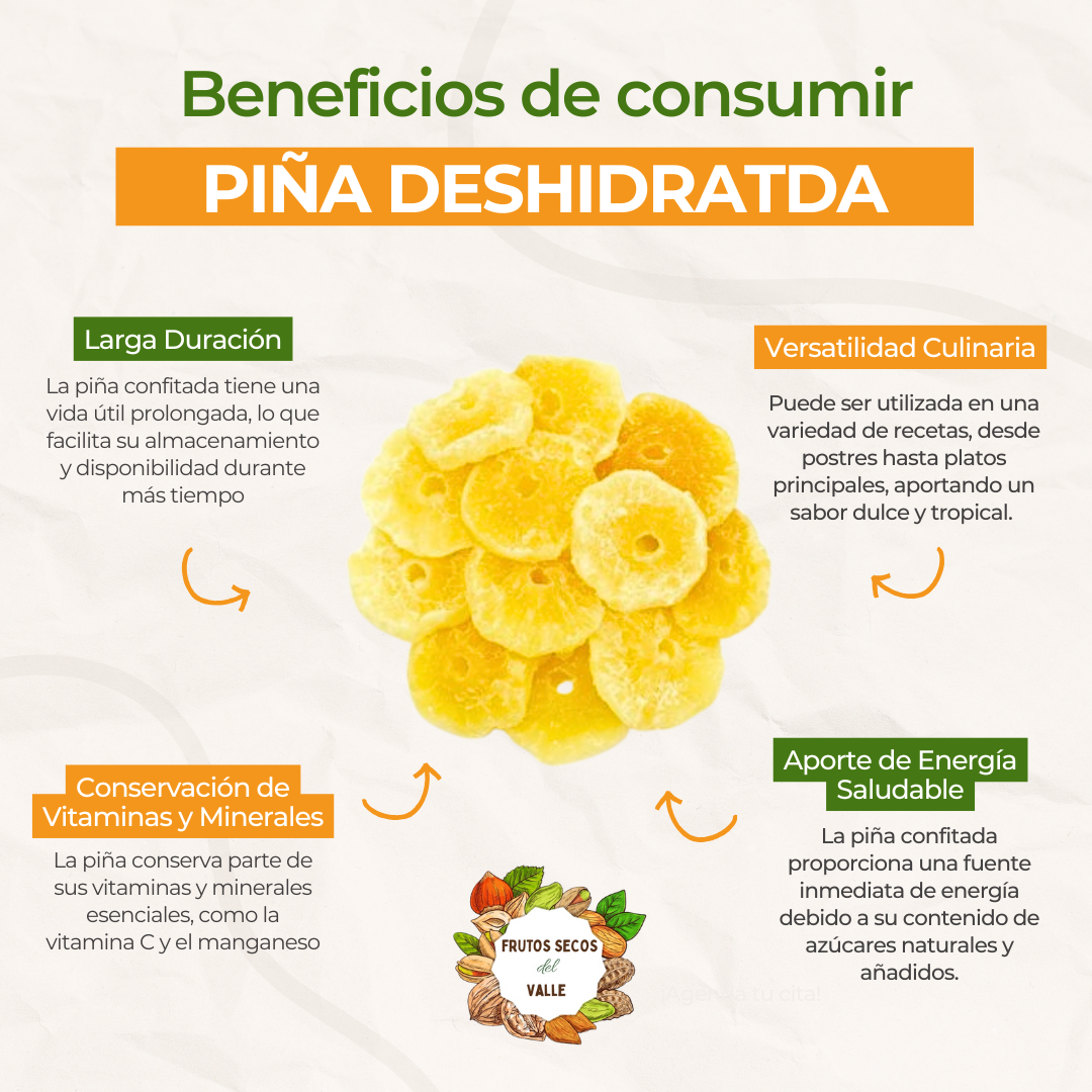 Piña Deshidratada en Rodajas - Imagen 2