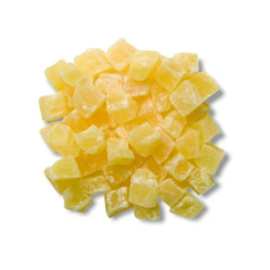 Piña Deshidratada en Cubo