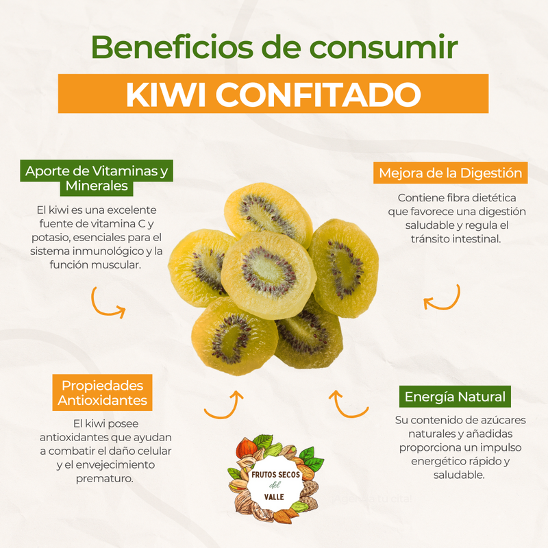 Kiwi Deshidratado Amarillo - Imagen 2
